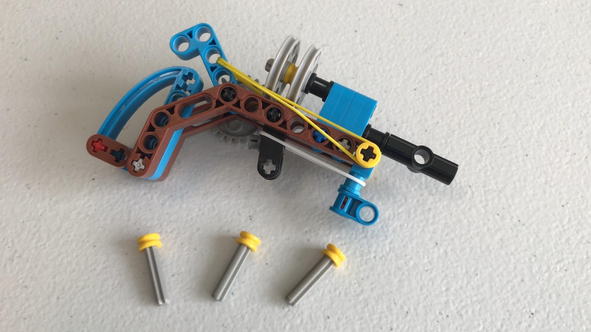 Creative Mechanical Building Blocks Pistol Model