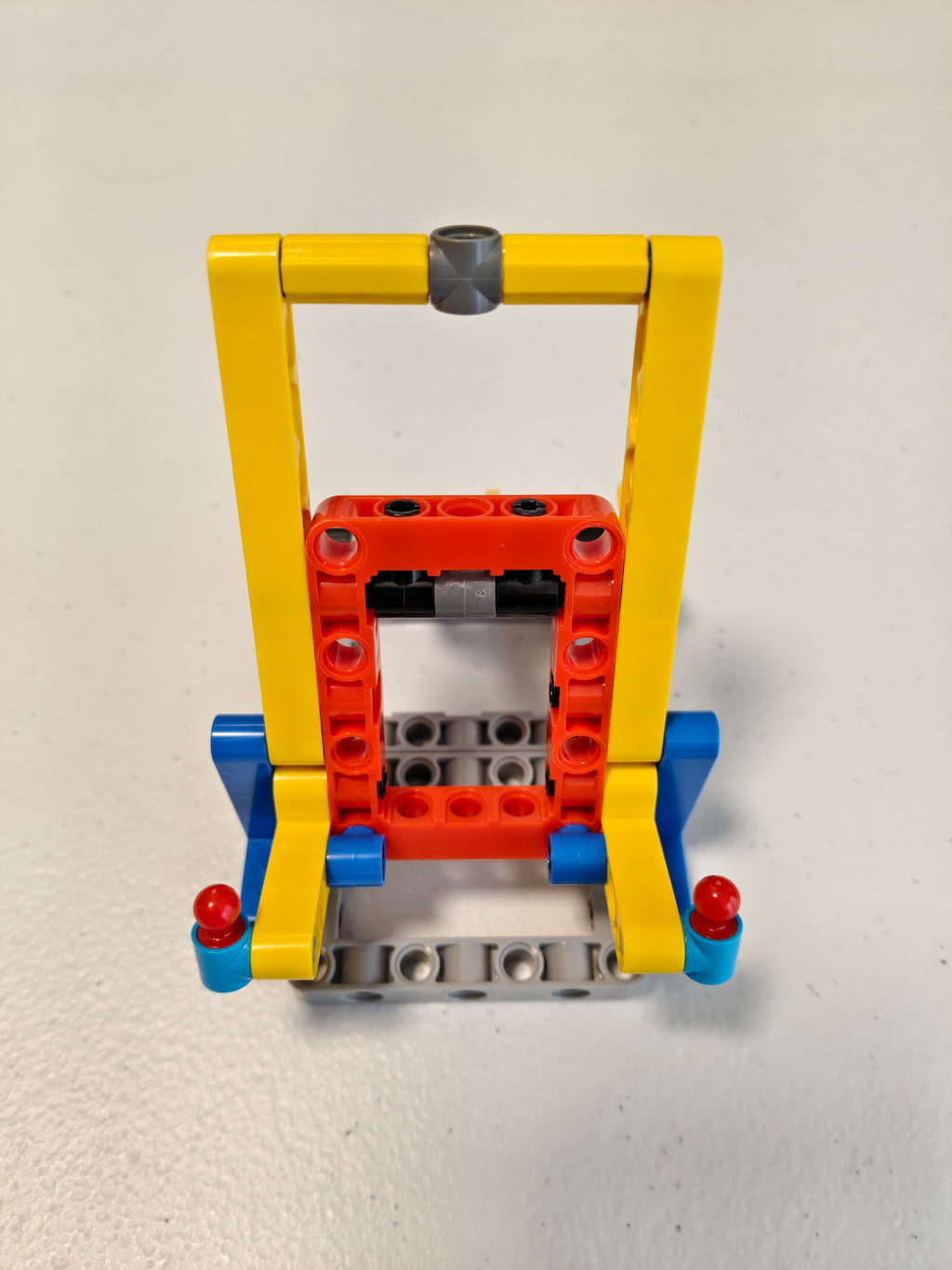 DIY Mechanical Gears Phone Stand Building Block Kit - Adjustable Angle Desktop Smartphone Holder MOC Brick Set
