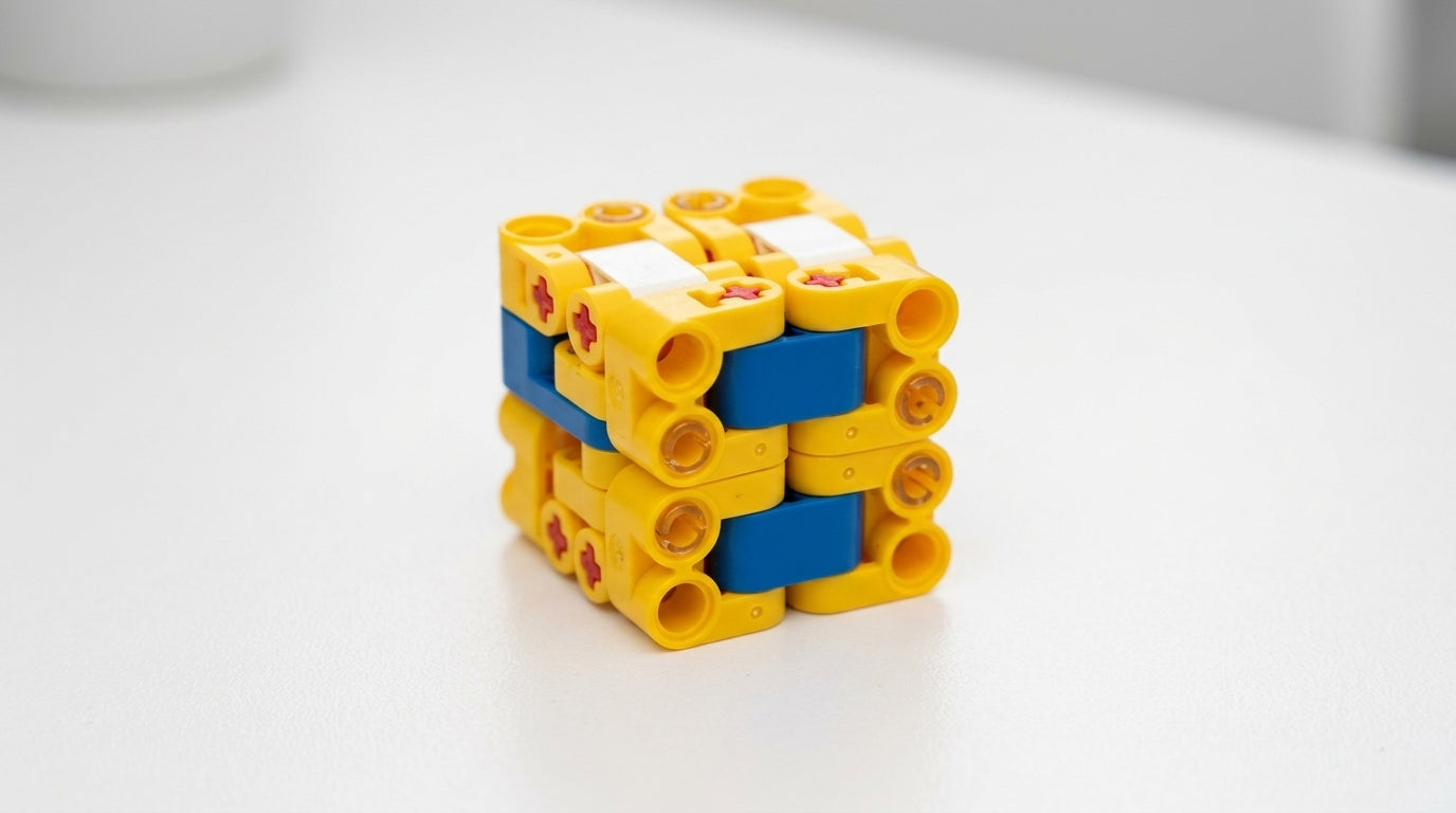 Mechanical Brick Infinity Cube - Handheld Stress Relief Toy Kit